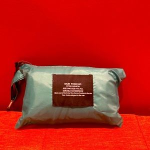 Green Rain Poncho